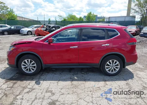 2017 Nissan Rogue Sv из США, поврежденный, VIN JN8AT2MV1HW280005